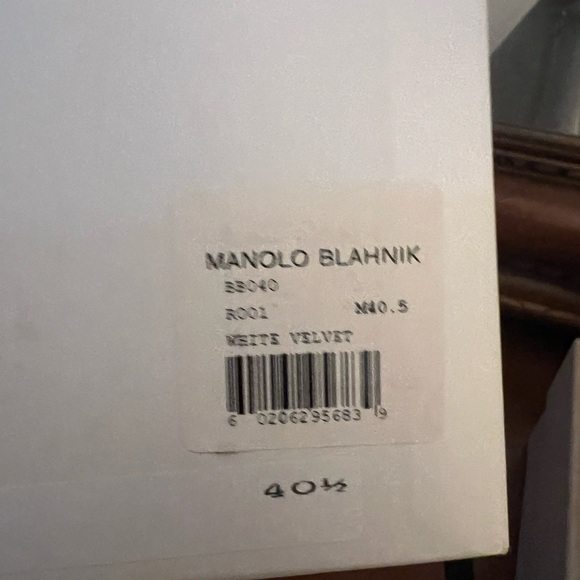 Never Worn NIB Manolo Blahnik Pumps size 40 1/2 - Picture 2 of 8